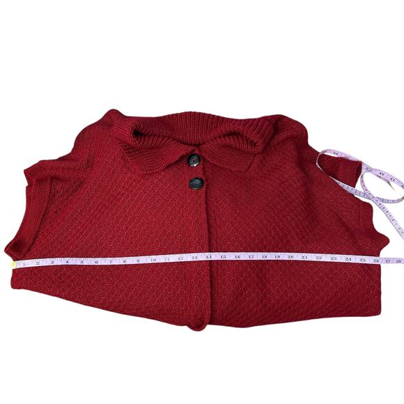 Lane Bryant Knit Cardigan Womens 26/28W Button Front Long Length Soft Cozy - Picture 10 of 11